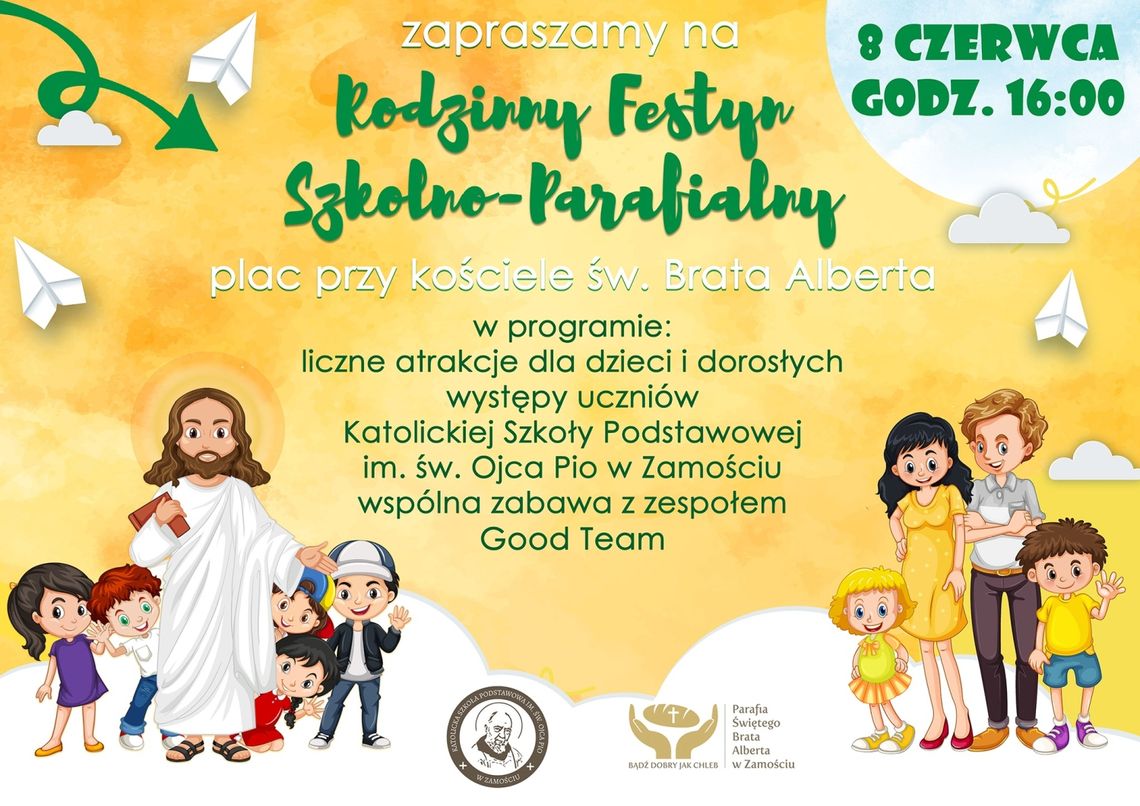 Rodzinny festyn szkolno-parafialny u św. Brata Alberta