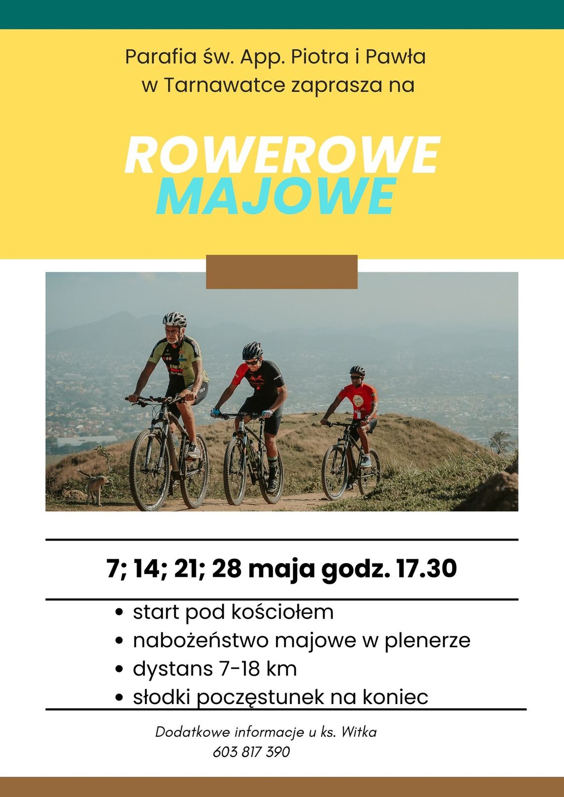 RoweroweMajowe w parafii Tarnawatka