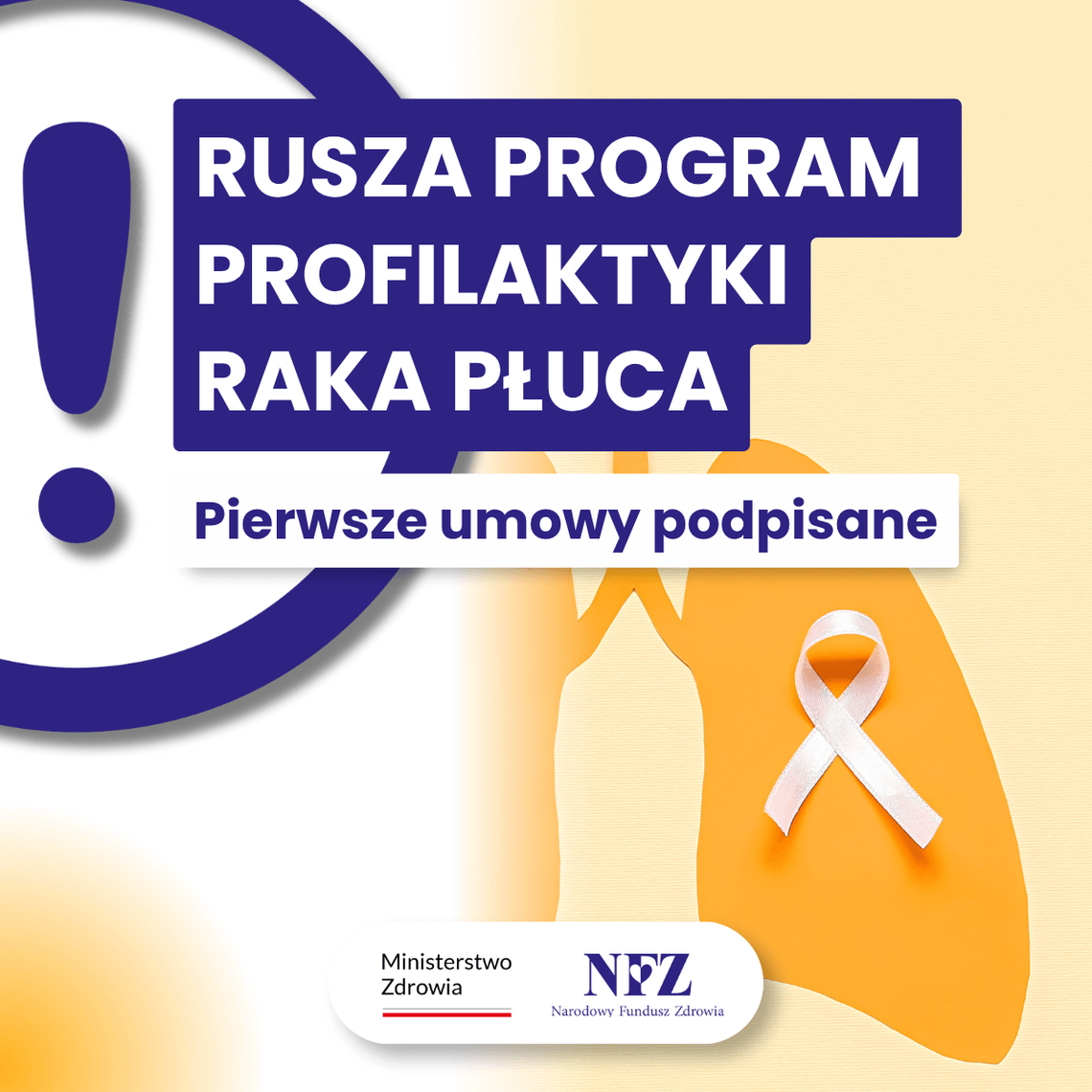 Ruszył program profilaktyki raka płuca Ruszył program profilaktyki raka płuca