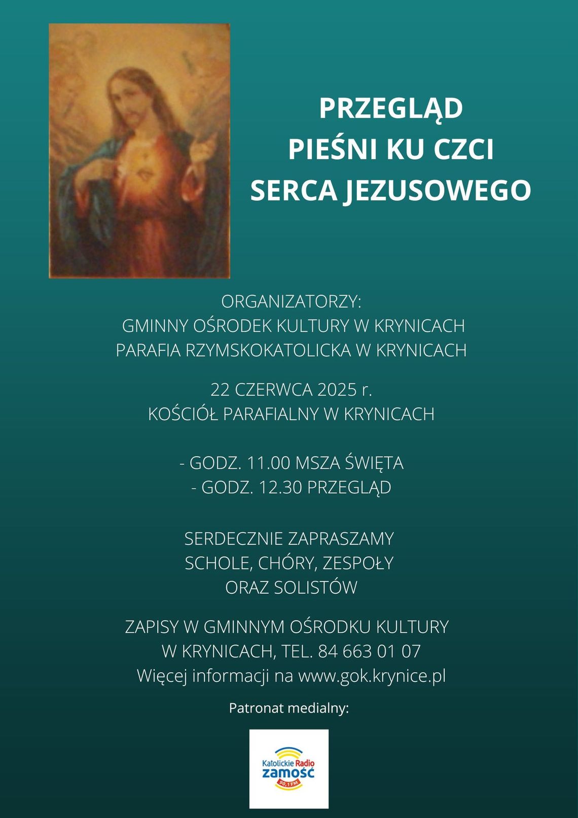 Ruszyły zgłoszenia do Przeglądu Pieśni w Krynicach