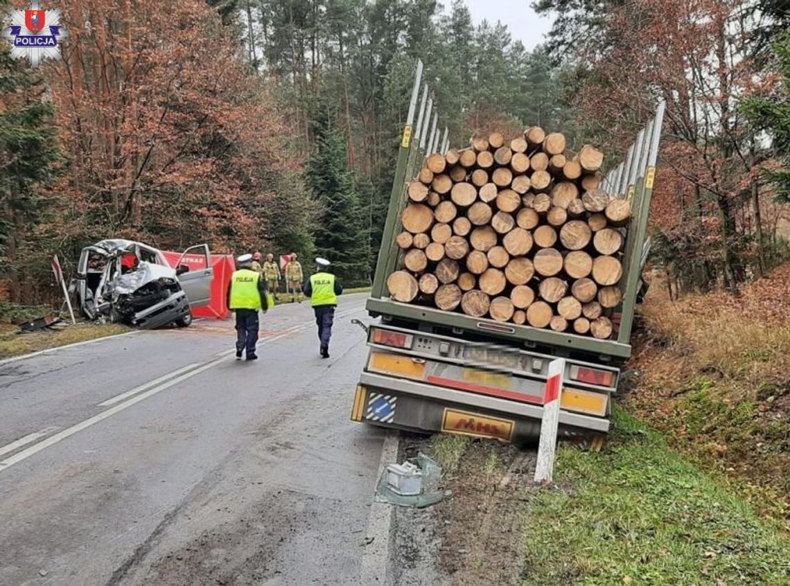 Śmiertelny wypadek i ujęcie nietrzeźwego kierowcy 