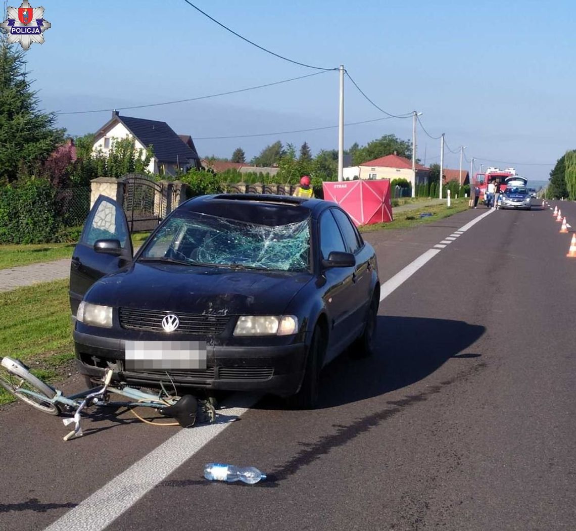 Śmiertleny wypadek w Wielączy 