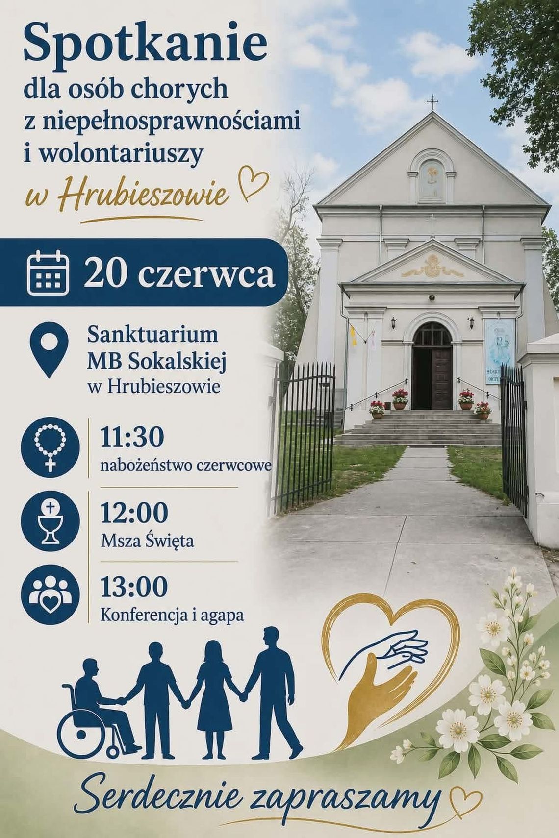 Spotkanie dla osób chorych i z niepełnosprawnościami