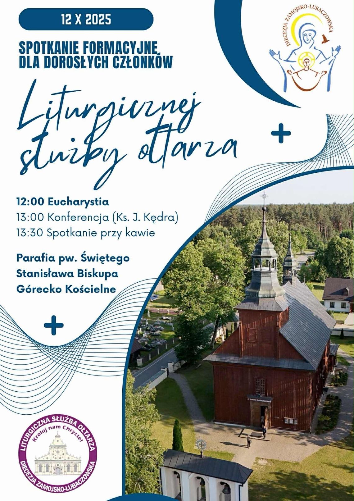 Spotkanie dorosłych członków służby liturgicznej w Górecku Kościelnym