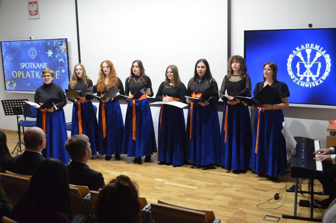 Spotkanie opłatkowe w Akademii Zamojskiej