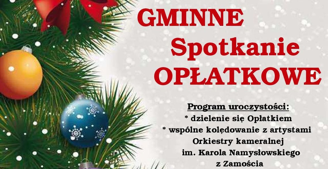 Spotkanie opłatkowe w Telatynie