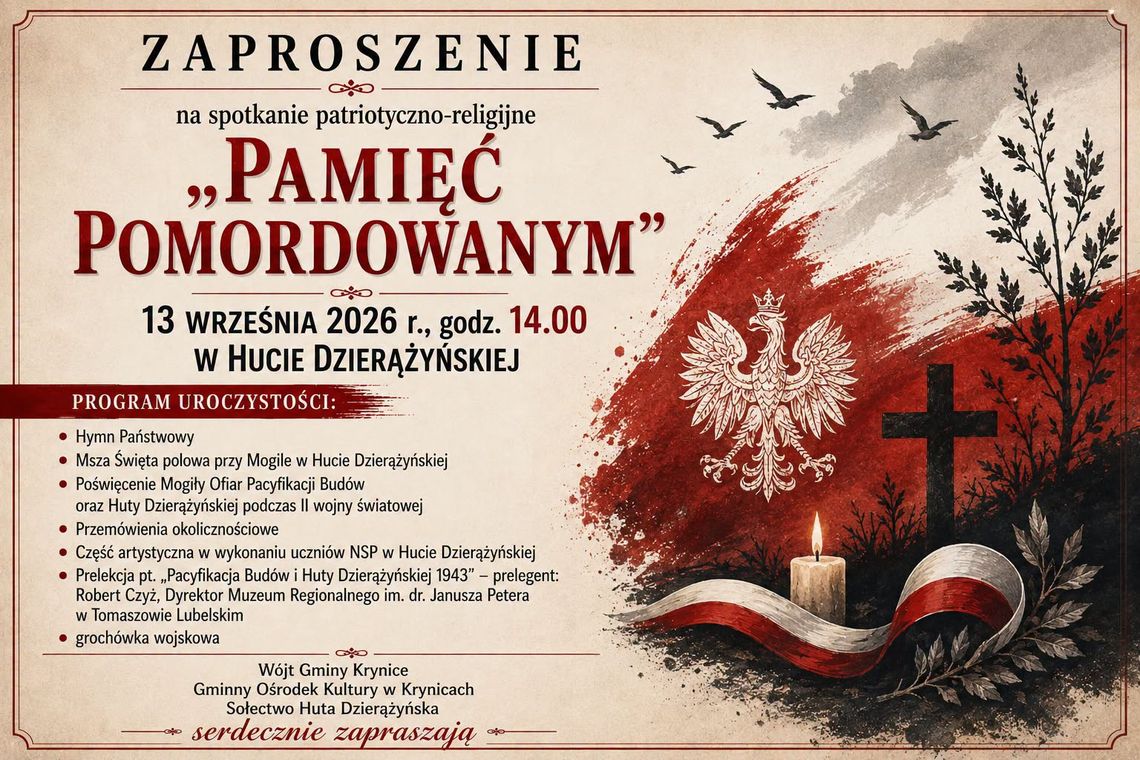 Spotkanie patriotyczno-religijne w Hucie Dzierążyńskiej (13.09) Spotkanie patriotyczno-religijne w Hucie Dzierążyńskiej (13.09)