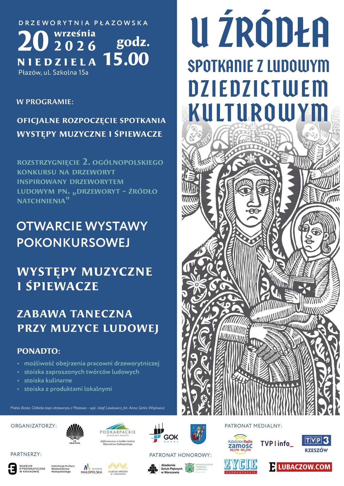 Spotkanie z ludowym dziedzictwem w Płazowie Spotkanie z ludowym dziedzictwem w Płazowie