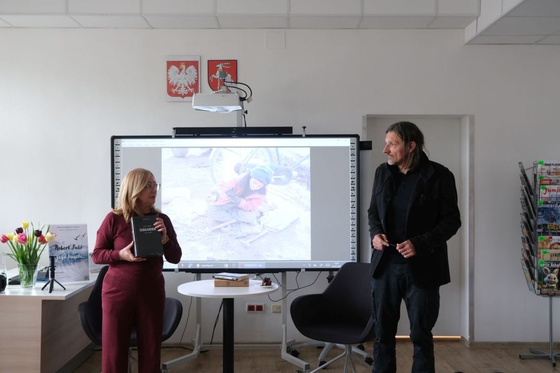 Spotkanie z Robertem Kulikiem w Bibliotece Pedagogicznej
