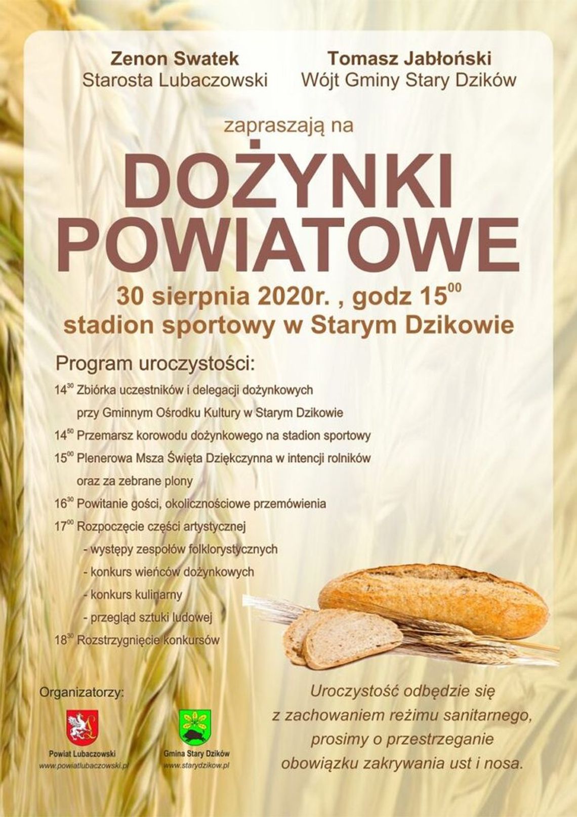 Stary Dzików. Dożynki Powiatu Lubaczowskiego 2020