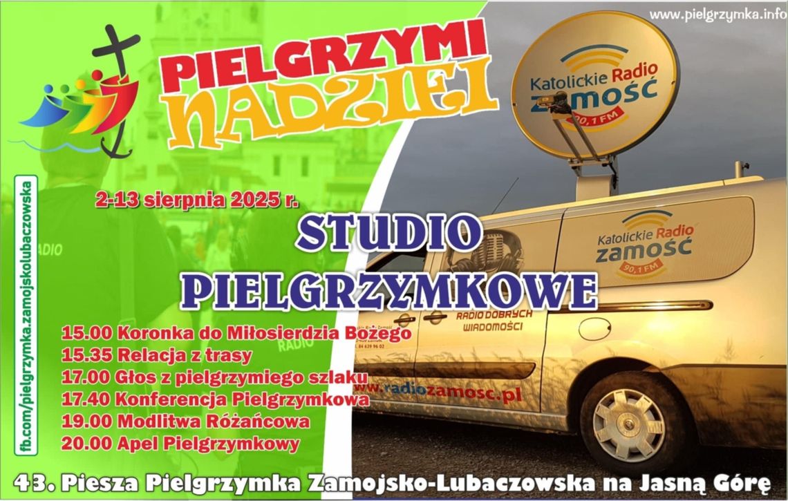 Studio Pielgrzymkowe w Katolickim Radiu Zamość