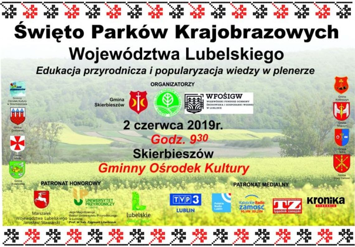 Święto Parków Krajobrazowych Województwa Lubelskiego
