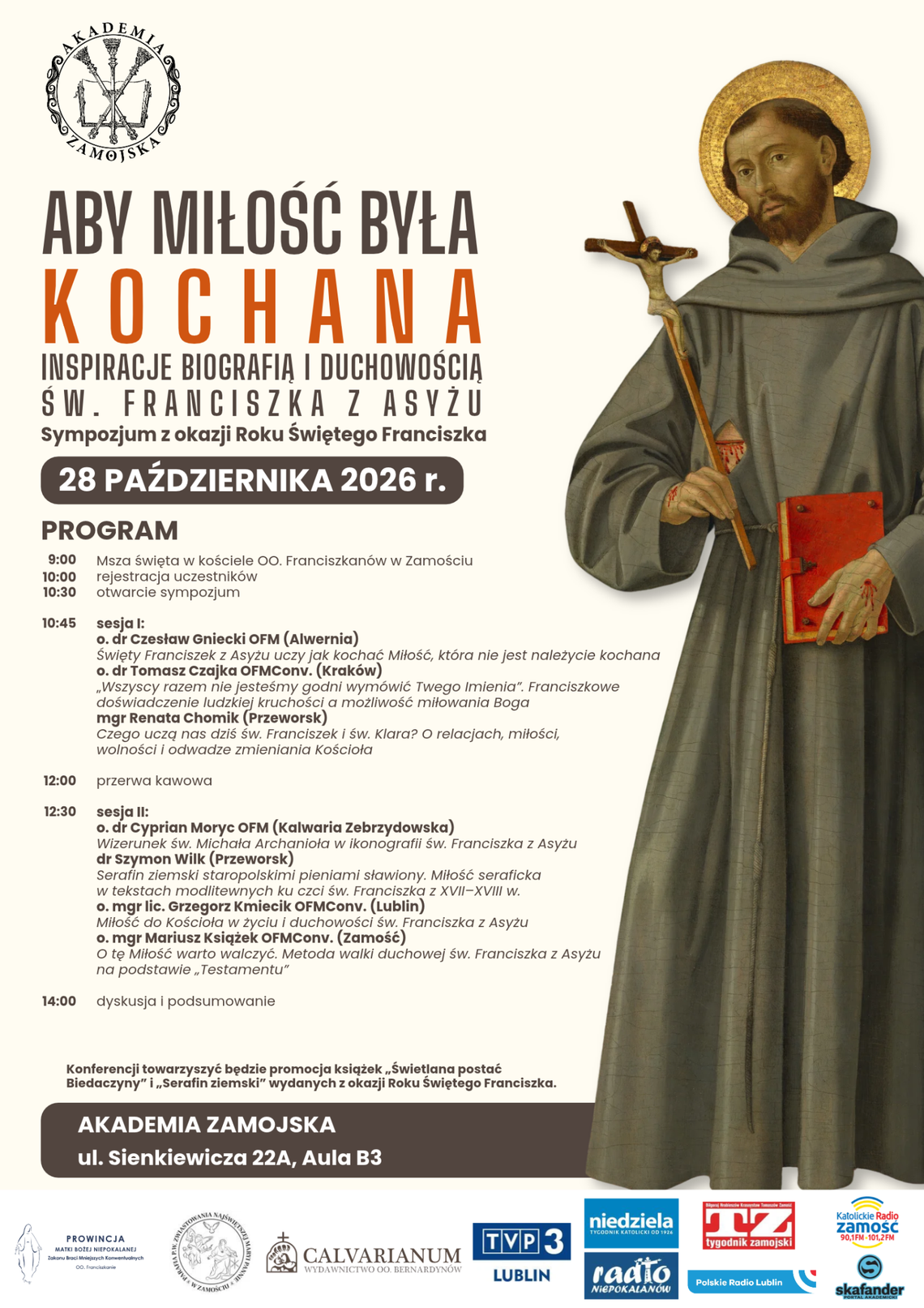 Sympozjum z okazji Roku Świętego Franciszka Sympozjum z okazji Roku Świętego Franciszka
