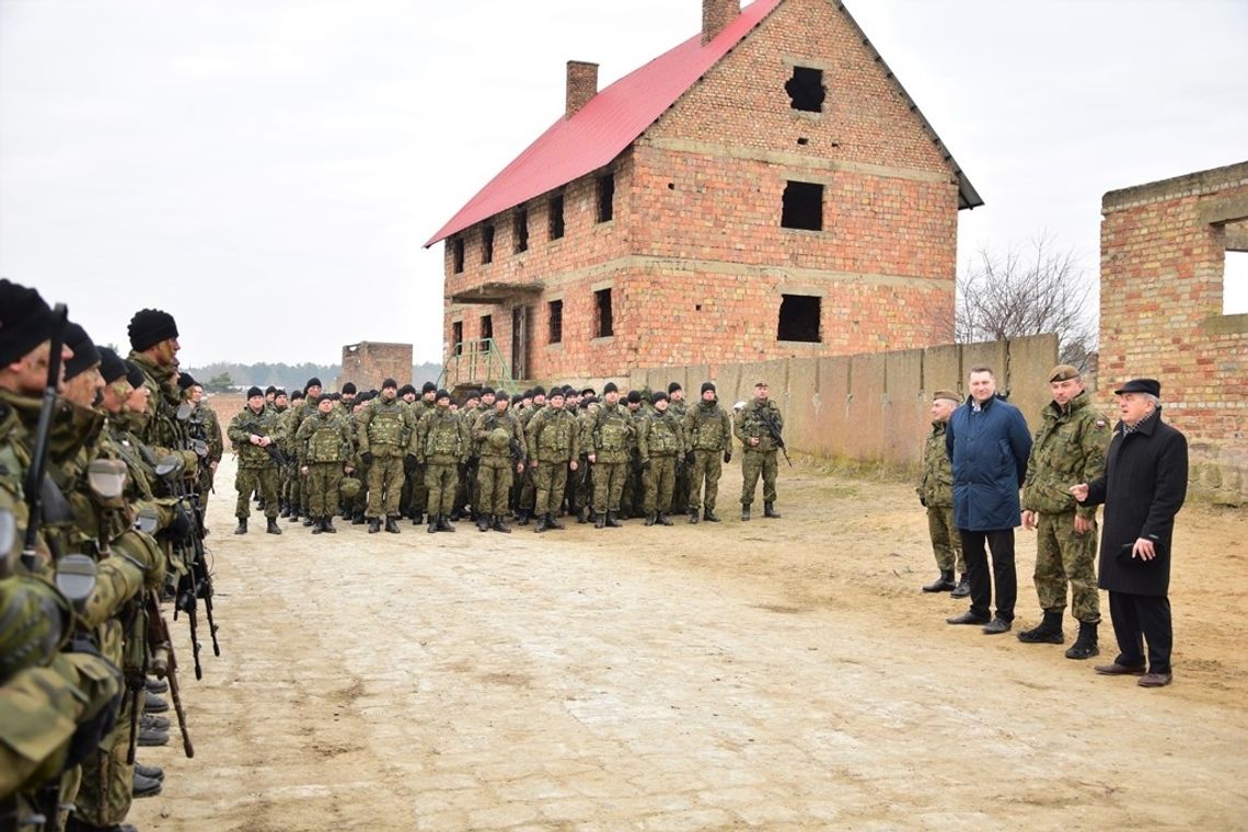 Szkolenie lubelskich Terytorialsów na poligonie w Wędrzynie