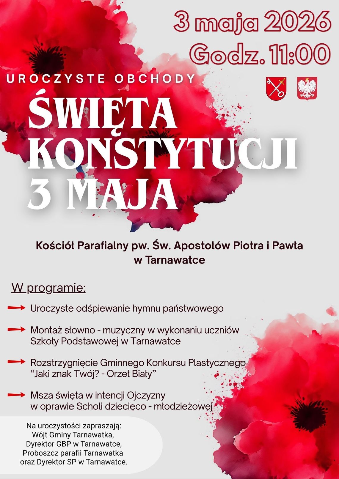 Tarnawatka uczci Święto Konstytucji 3 Maja