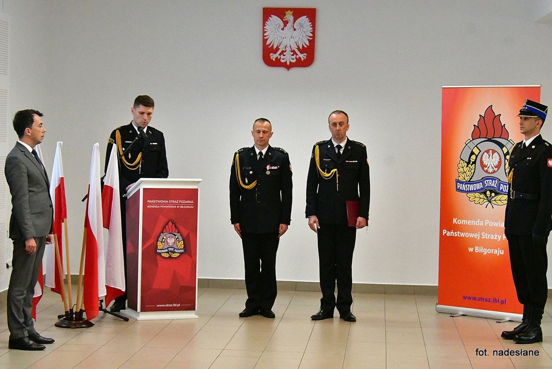 Tomasz Taradyś Komendantem Powiatowym PSP w Biłgoraju
