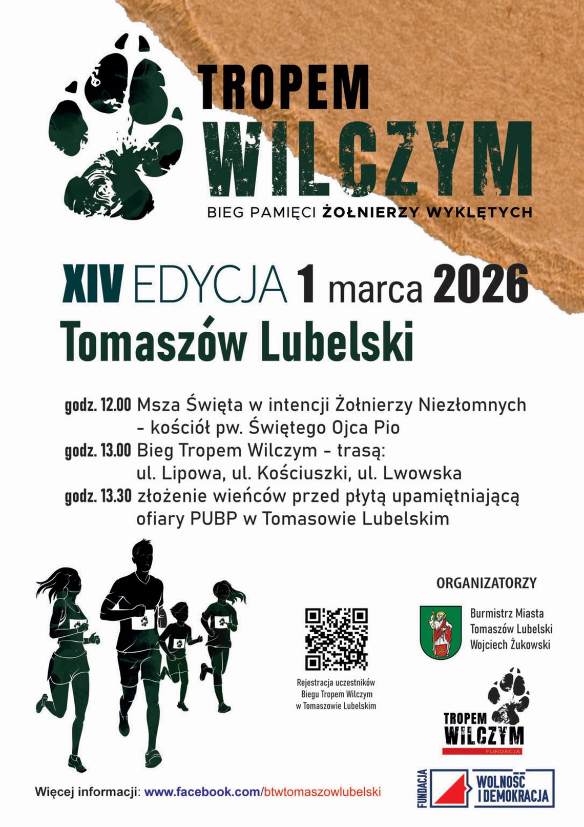 Tomaszów. Bieg Tropem Wilczym Tomaszów. Bieg Tropem Wilczym