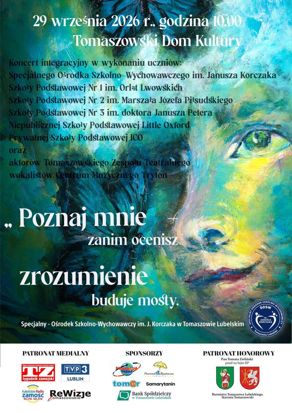 Tomaszów: Koncert "Poznaj mnie, zanim ocenisz" Tomaszów: Koncert "Poznaj mnie, zanim ocenisz"