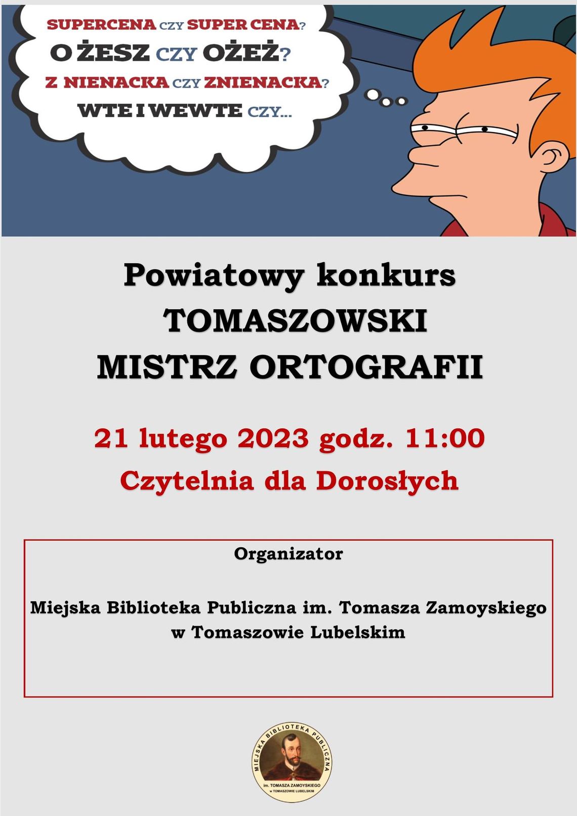 Tomaszowski Mistrz Ortografii