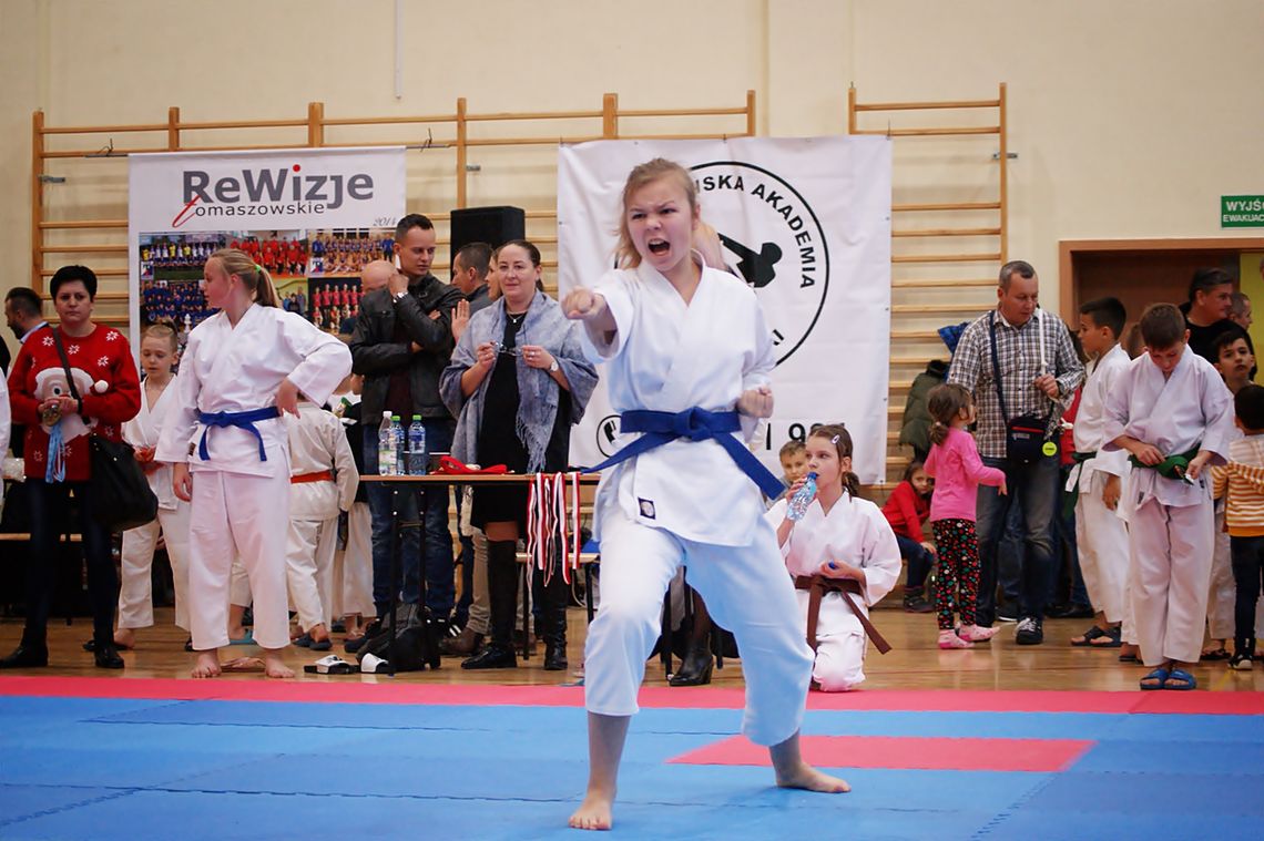 Tomaszowski Turniej Mikołajkowy w karate
