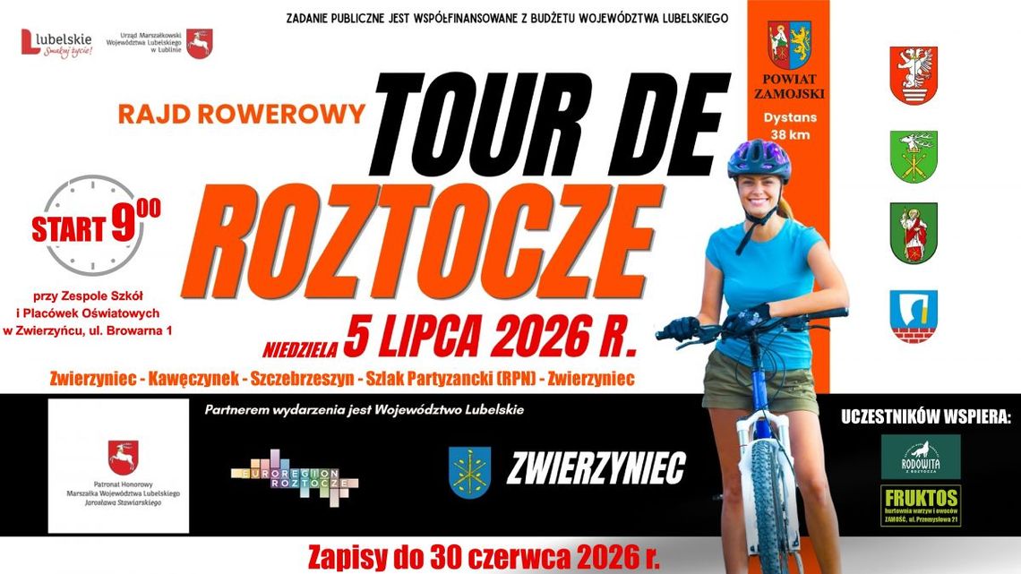 Tour de Roztocze 2026 w Zwierzyńcu