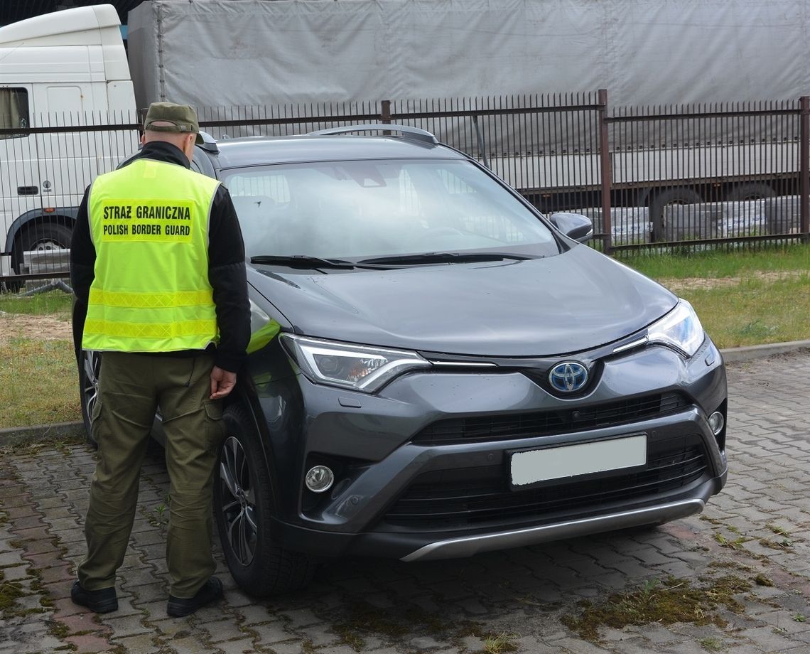 Toyota zatrzymana w Dorohusku
