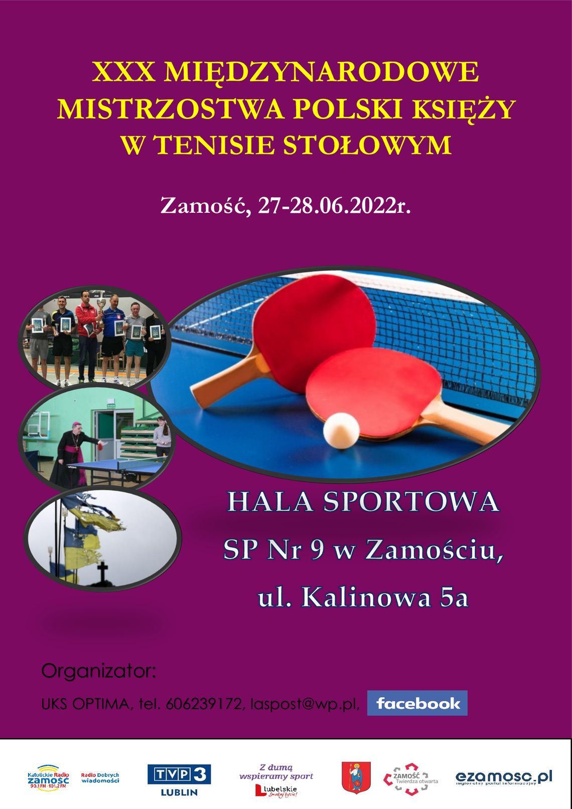 Trwają zapisy na XXX Mistrzostwa Polski księży w tenisie stołowym