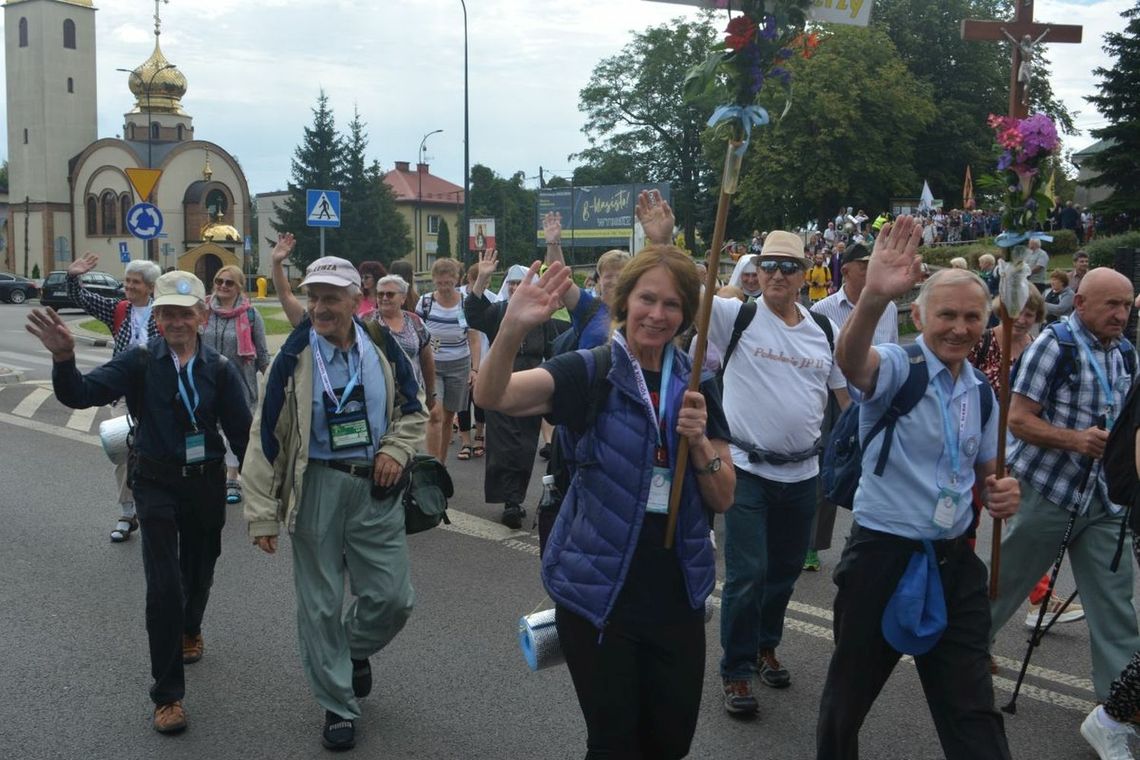 Trzeci dzień pielgrzymowania na Jasną Górę