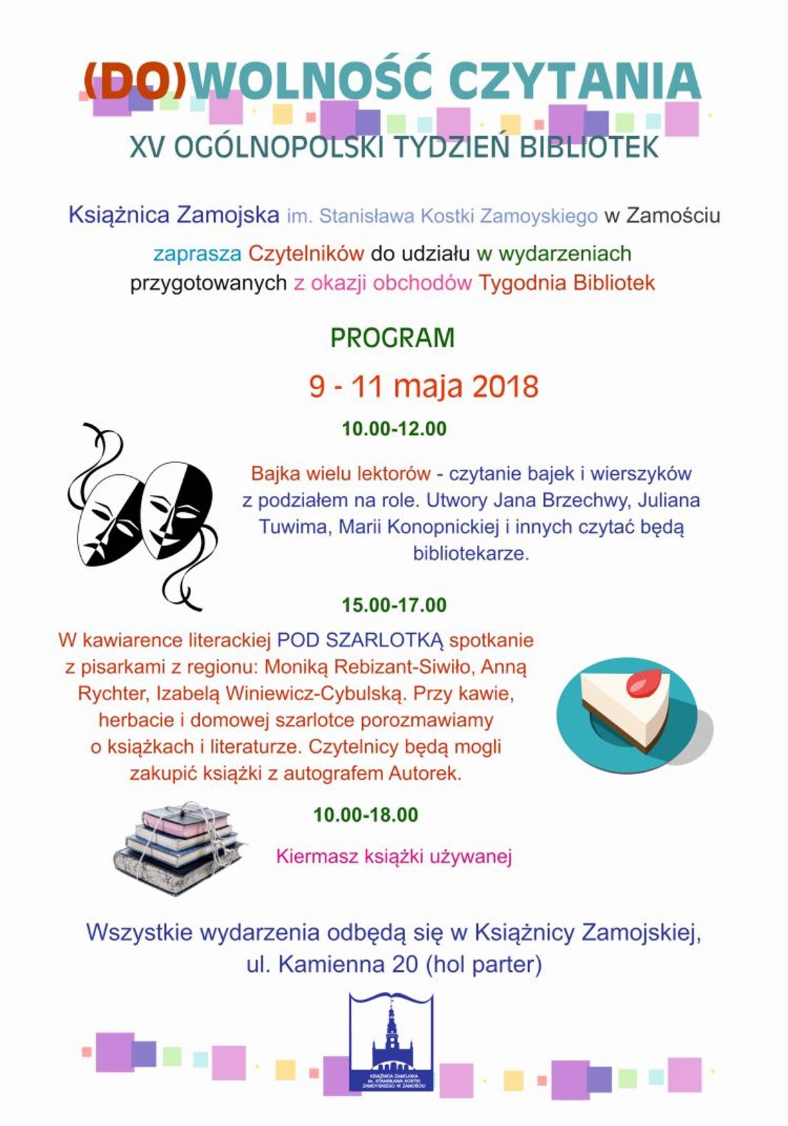 Tydzień Bibliotek w Książnicy Zamojskiej