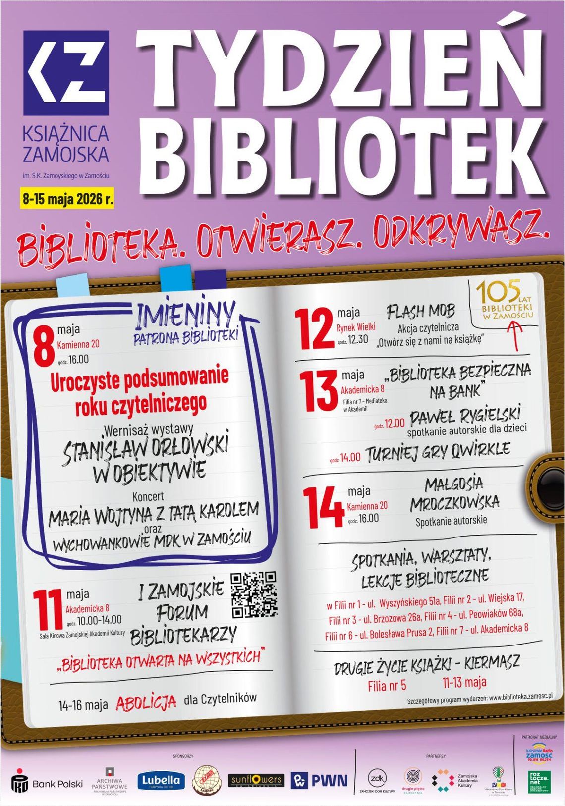 Tydzień Bibliotek w Książnicy Zamojskiej
