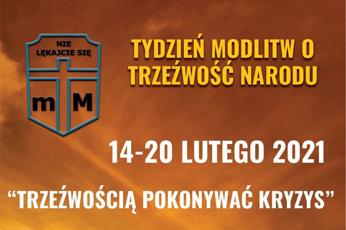 Tydzień Modlitw o Trzeźwość Narodu