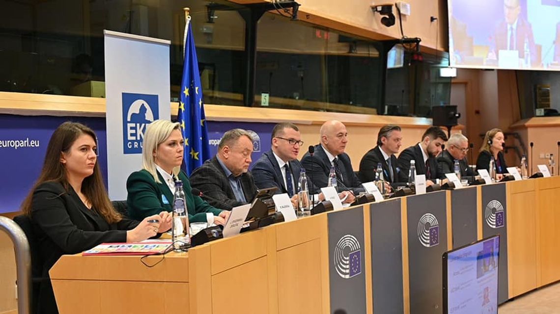 Udział burmistrza Hrubieszowa w debacie w Parlamencie Europejskim