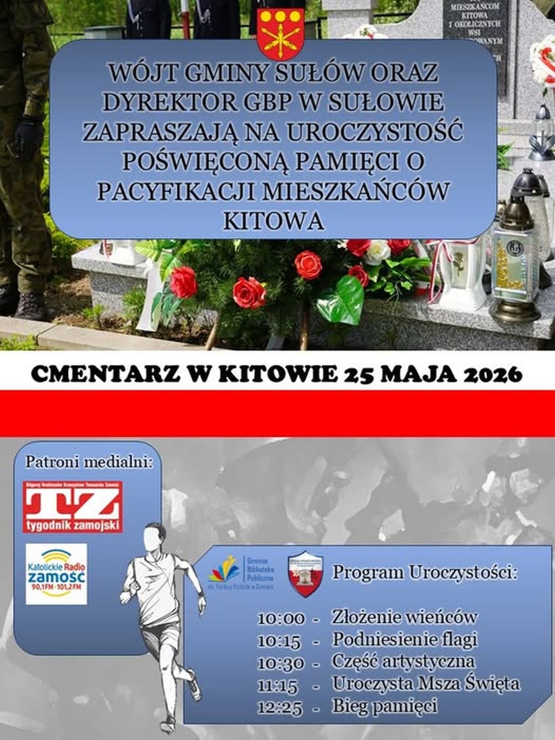 Uroczystość upamiętniająca pacyfikację mieszkańców Kitowa Uroczystość upamiętniająca pacyfikację mieszkańców Kitowa