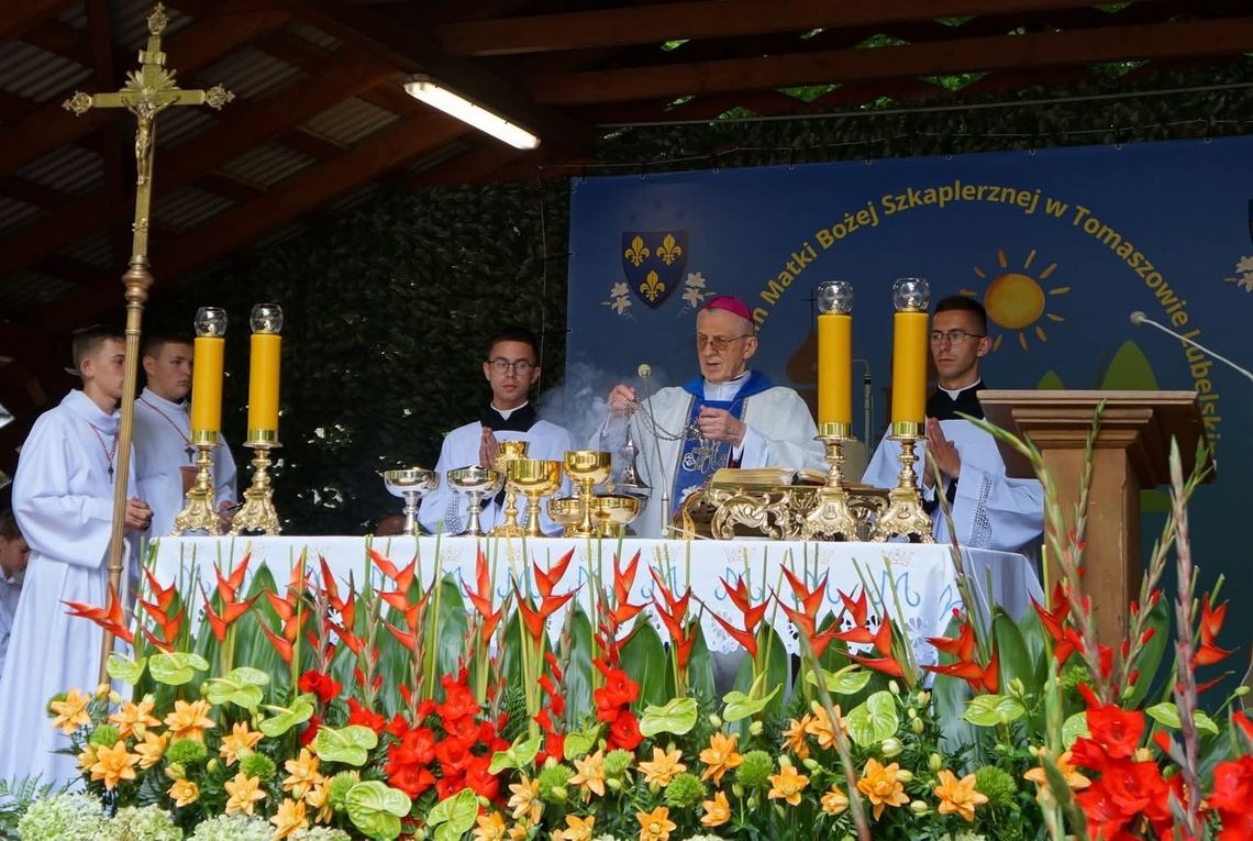 Uroczystości odpustowe w tomaszowskim sanktuarium