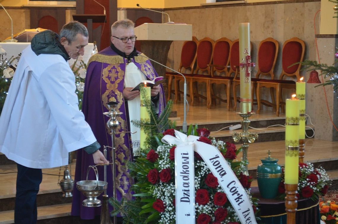 Uroczystości pogrzebowe śp. Lesława Flagi