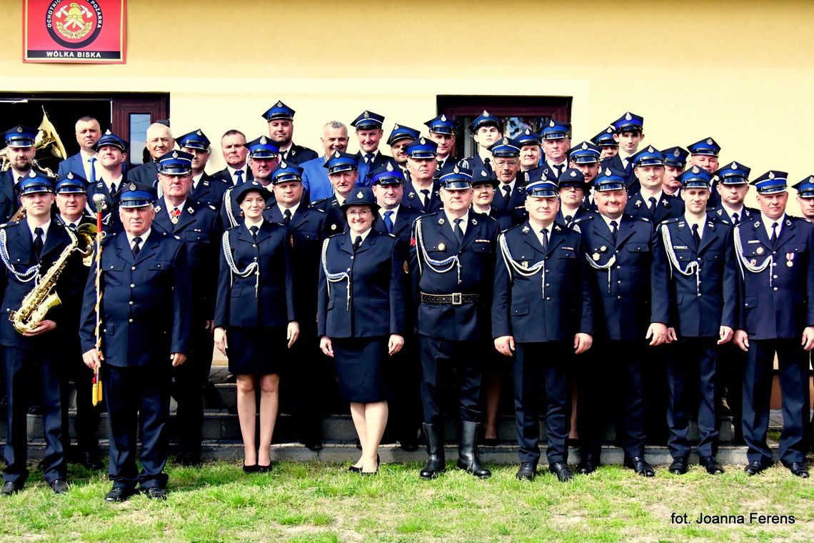Uroczysty Dzień Strażaka w Wólce Biskiej