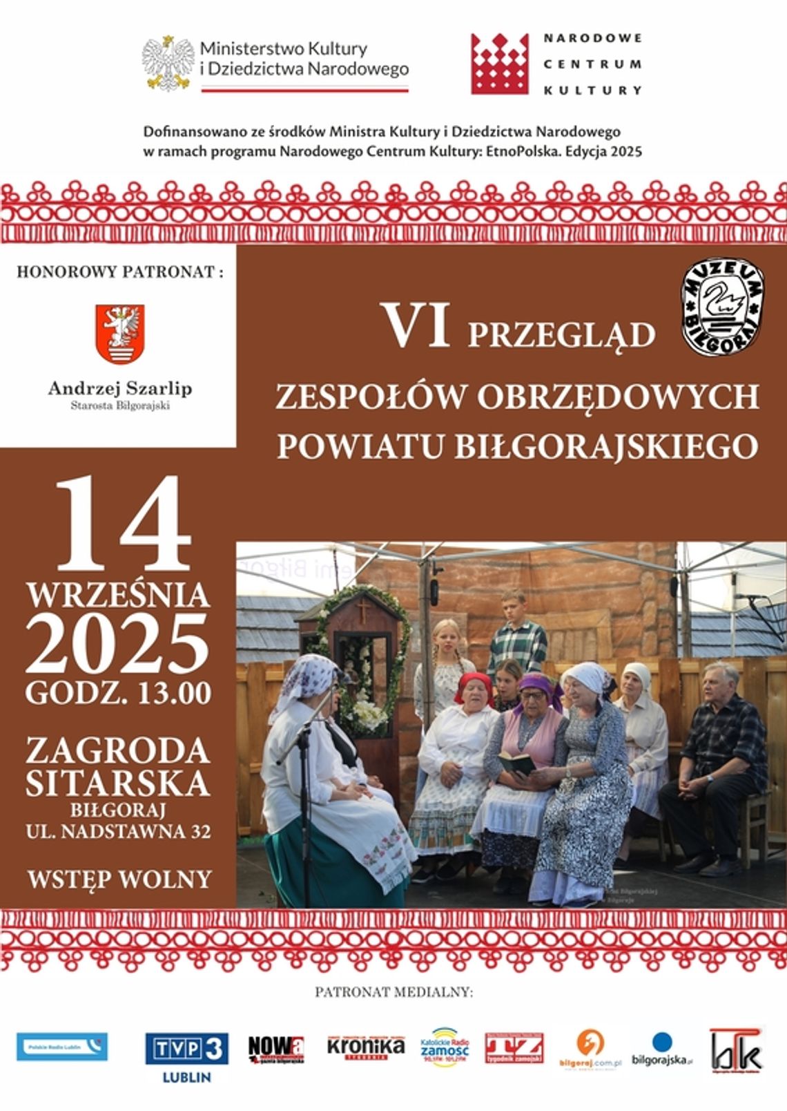 VI Przegląd Zespołów Obrzędowych Powiatu Biłgorajskiego