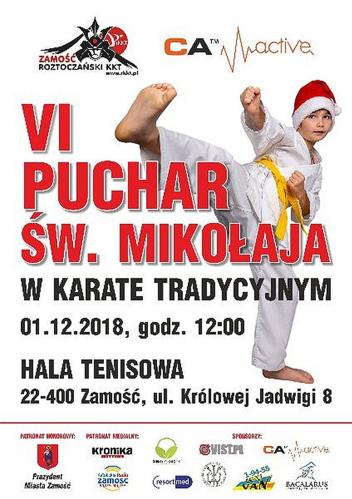 VI Puchar Św. Mikołaja w karate tradycyjnym 1.12.2018