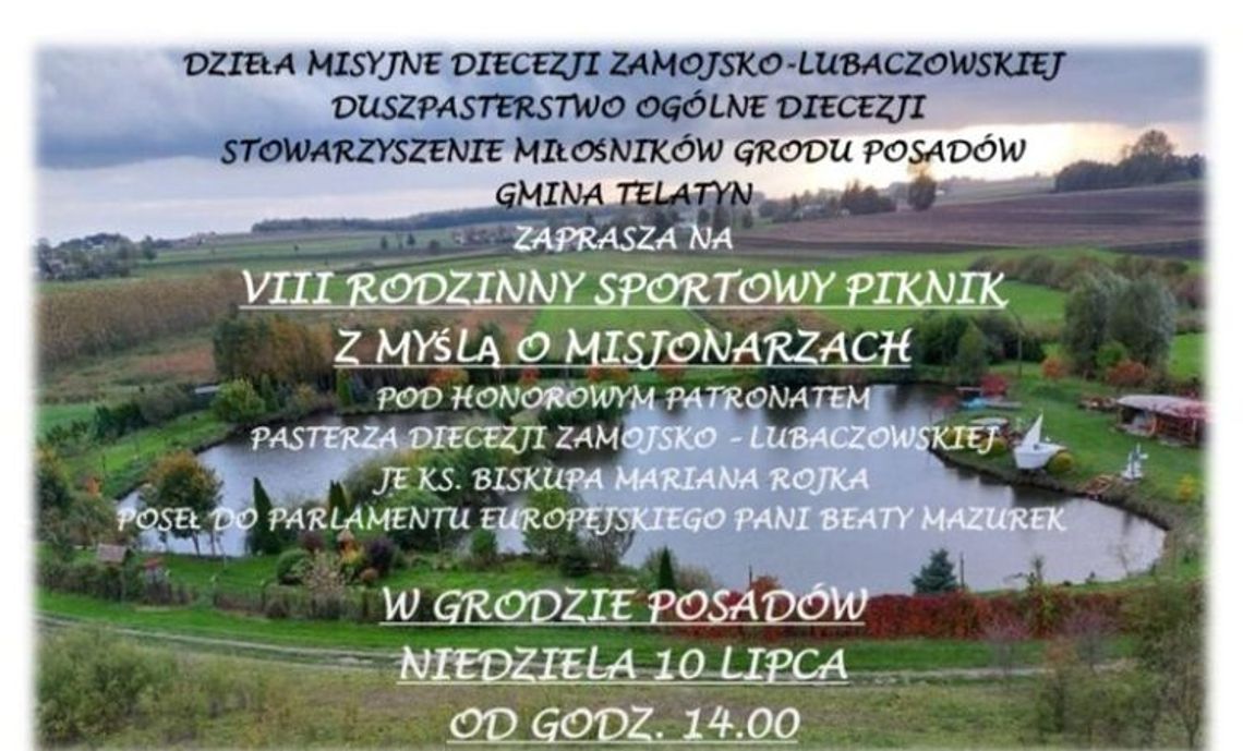 VIII Rodzinny Sportowy Piknik z Myślą o Misjonarzach w Posadowie