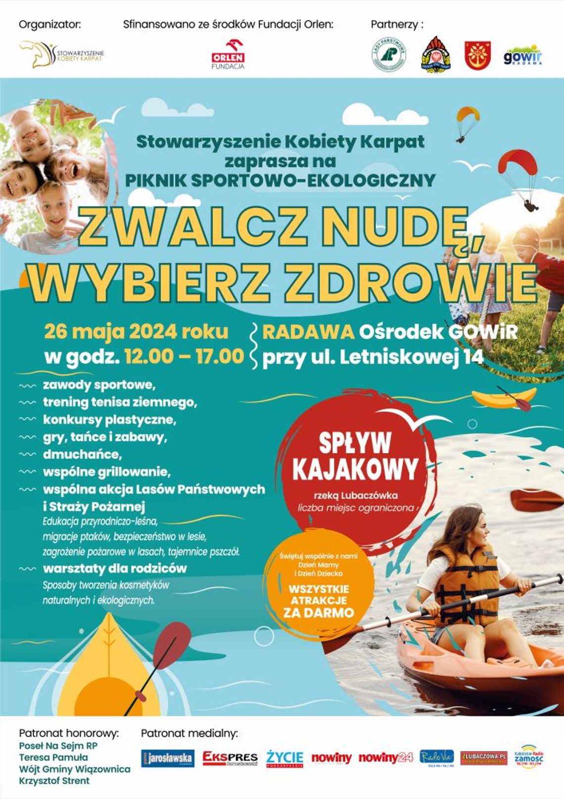 W Radawie "Zwalcz nudę, wybierz zdrowie"