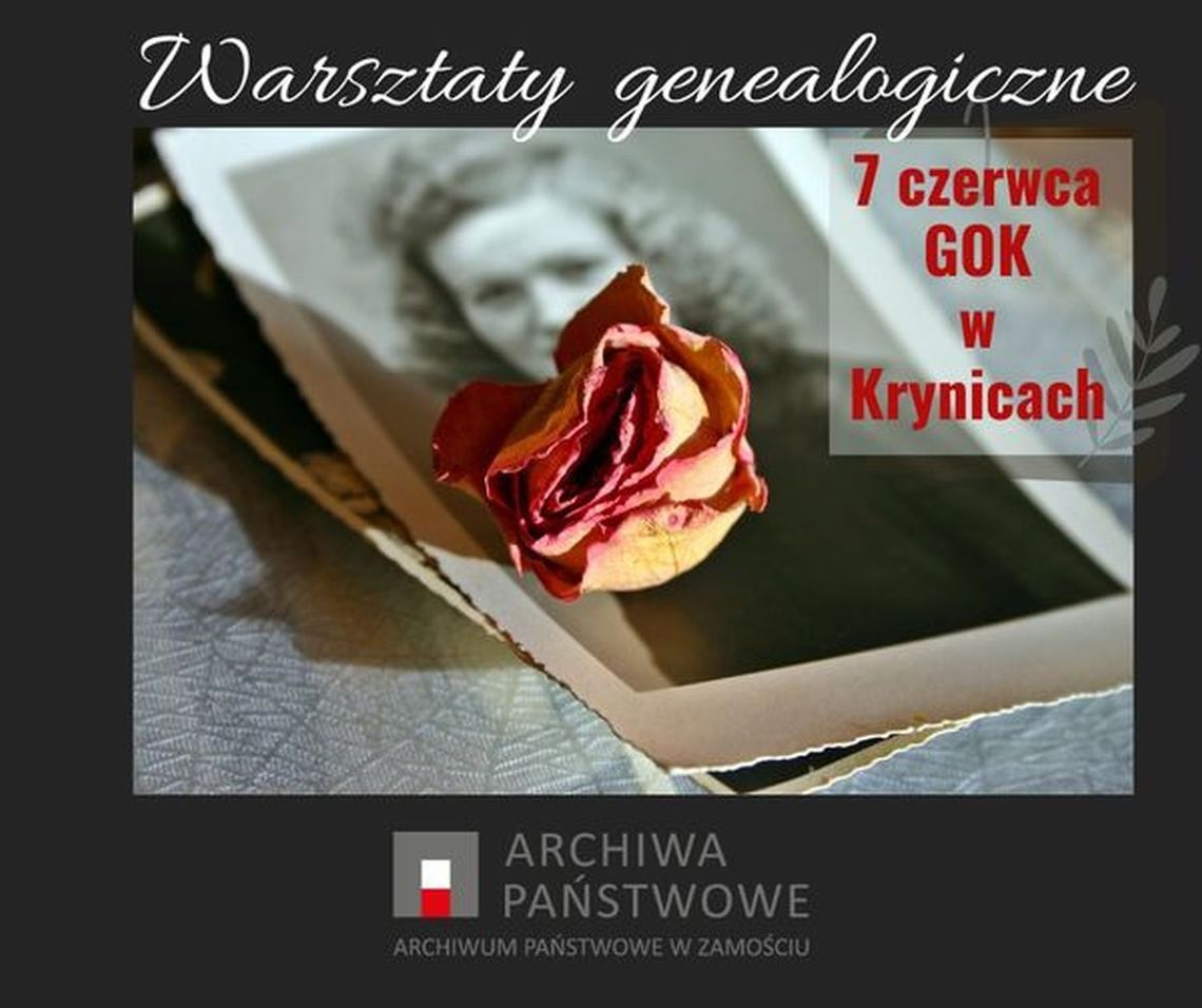 Warsztaty genealogiczne w Krynicach