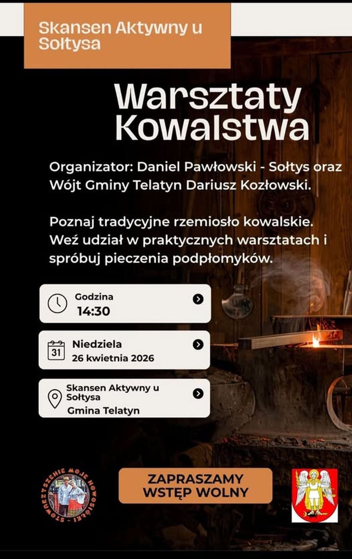 Warsztaty kowalskie w Nowosiółkach