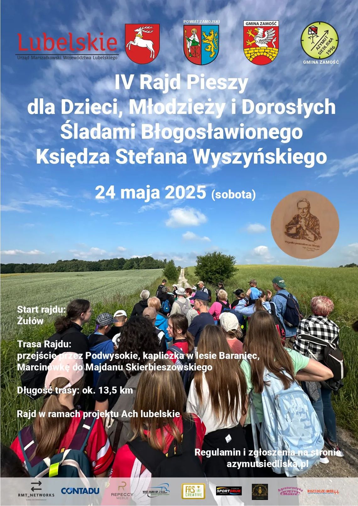 Wędrówka z historią – IV Rajd Śladami Ks. Stefana Wyszyńskiego
