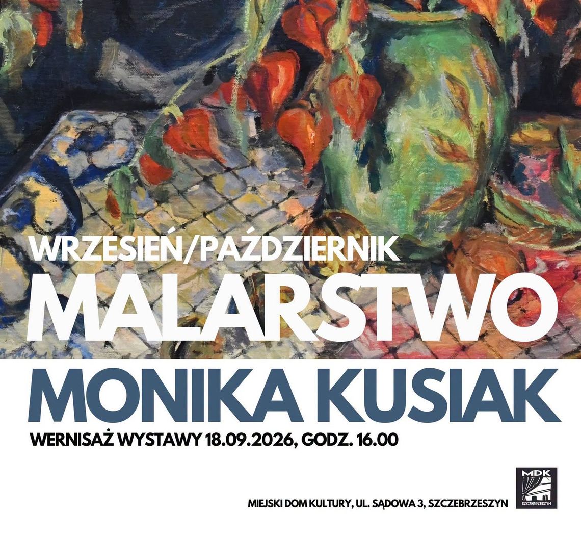 Wernisaż wystawy malarstwa Wernisaż wystawy malarstwa
