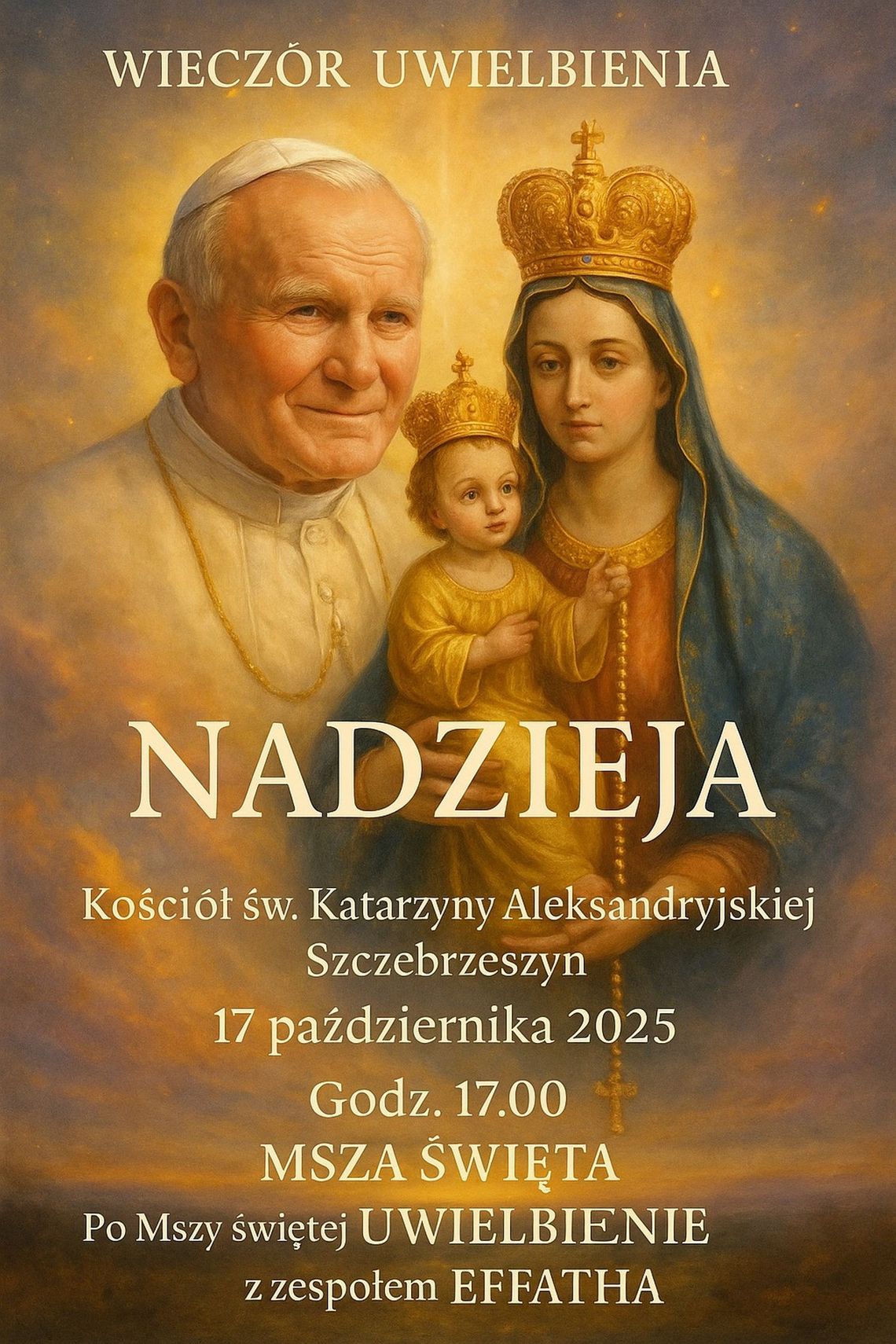 Wieczór Uwielbienia u św. Katarzyny w Szczebrzeszynie