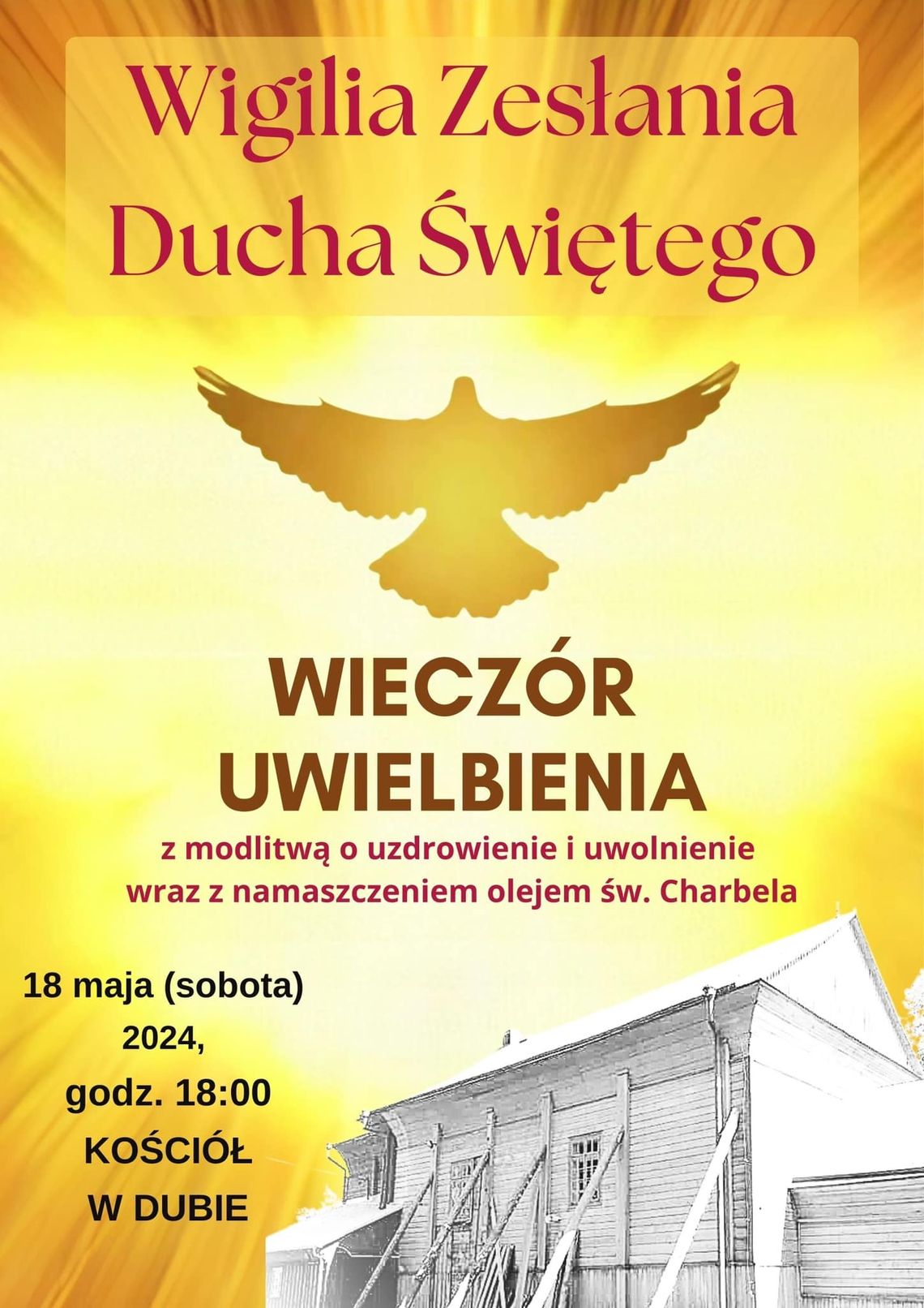 Wieczór Uwielbienia w Parafii Dub