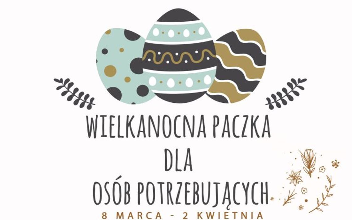 Wielkanocna paczka dla potrzebujących