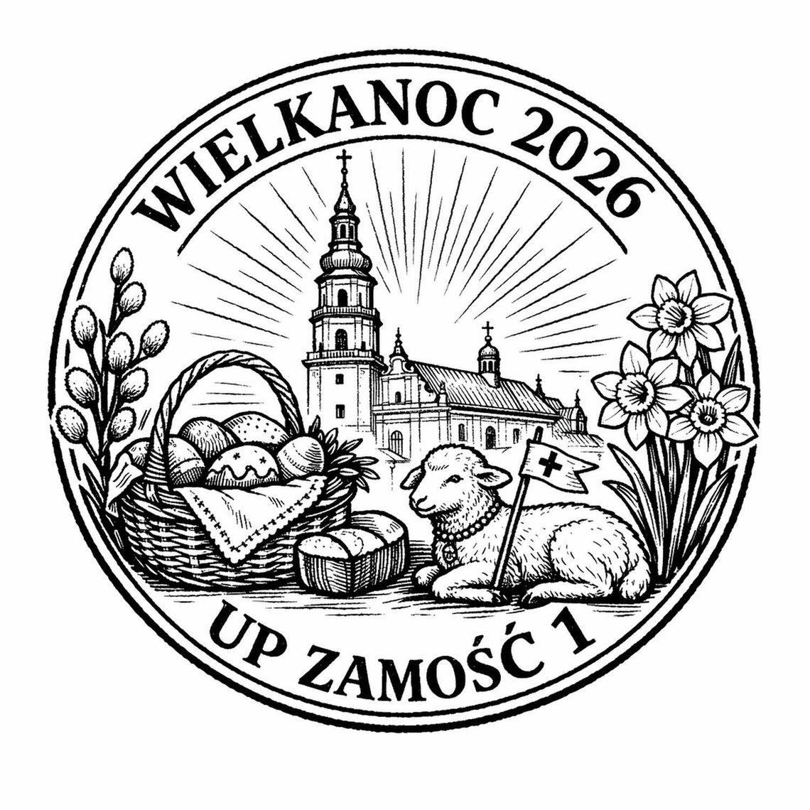 Wielkanocny akcent dla miłośników Zamościa i filatelistyki