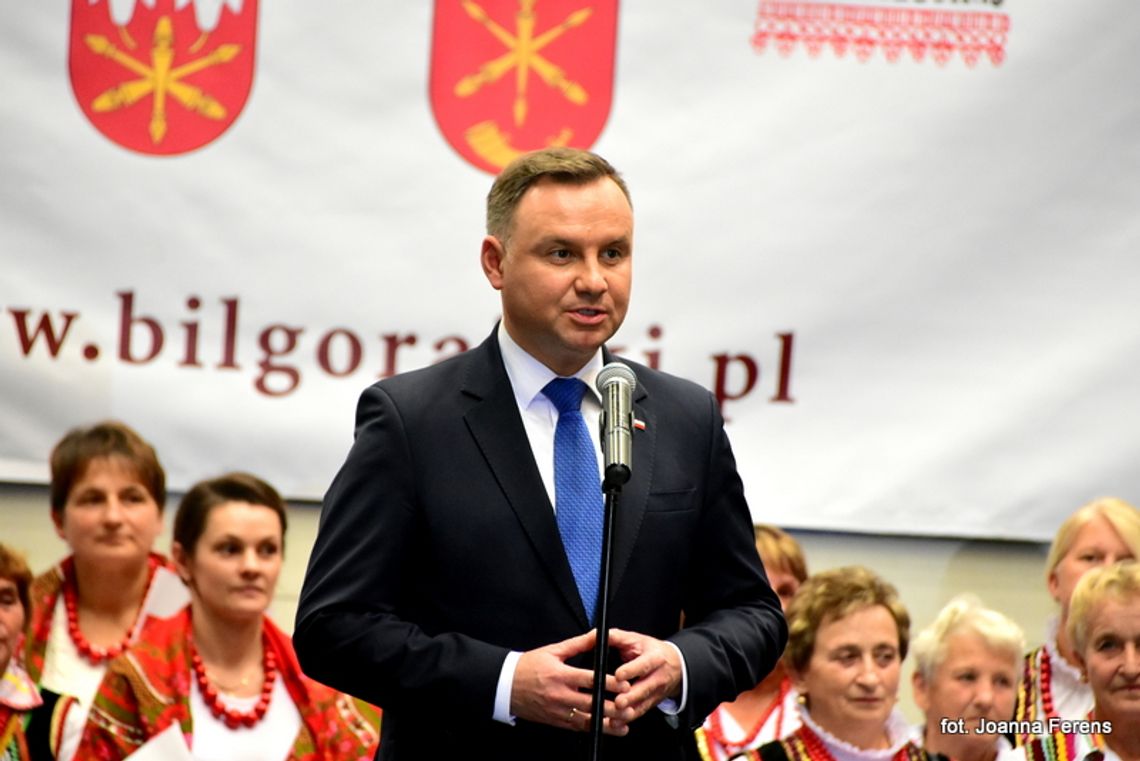 Wizyta Prezydenta RP Andrzeja Dudy w Biłgoraju