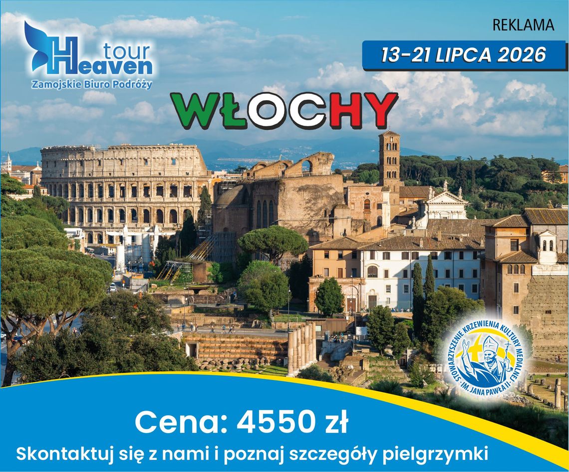 WŁOCHY 13-21.07.2026 r.